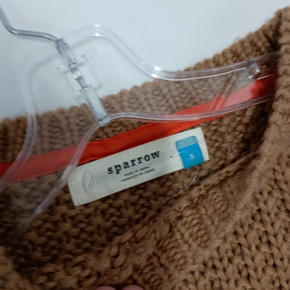 Anthropologie Sparrow Color Block Olaf Sweater - image 5